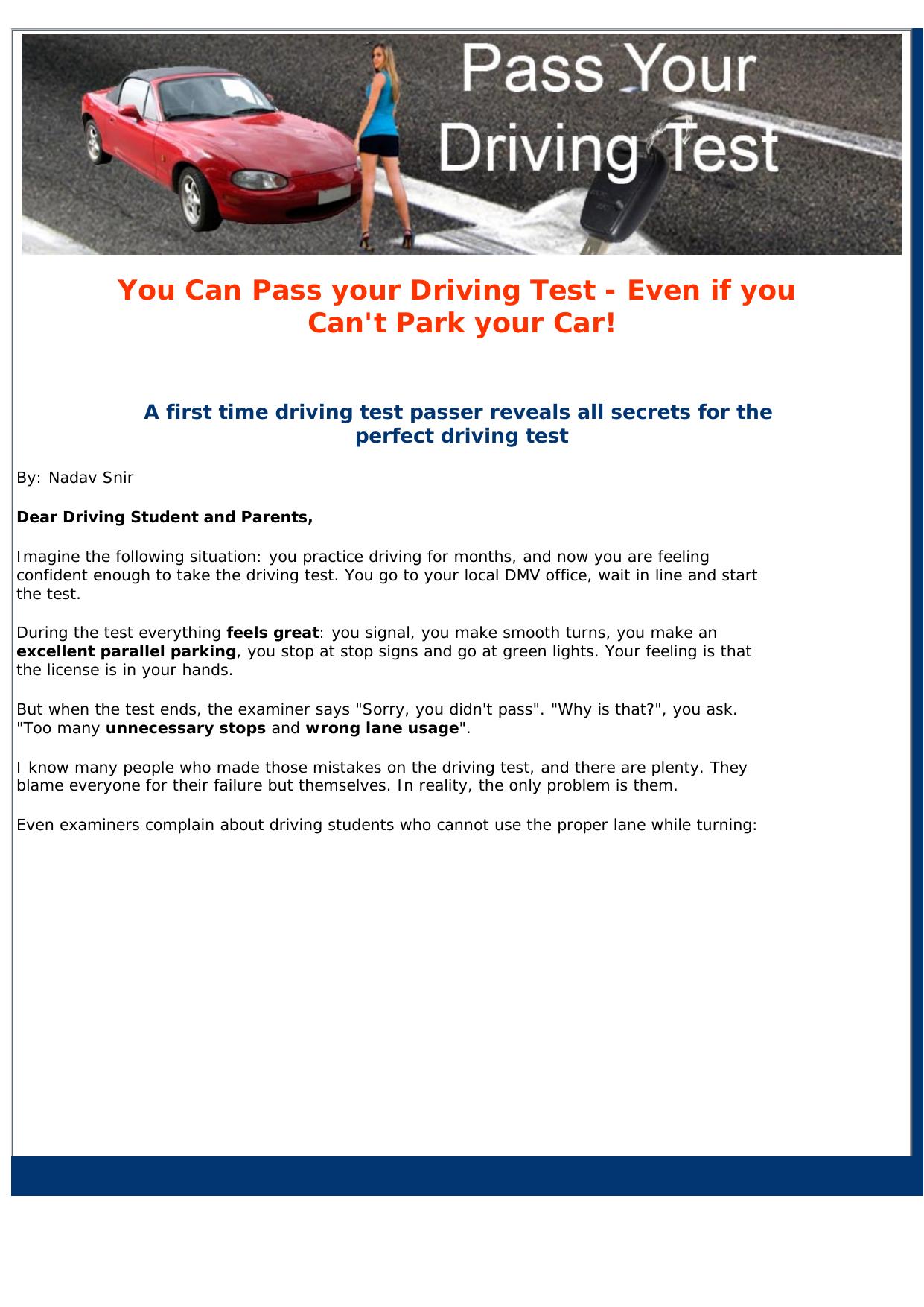 Pass Your Driving Test. by Best of Kuszter's Collection