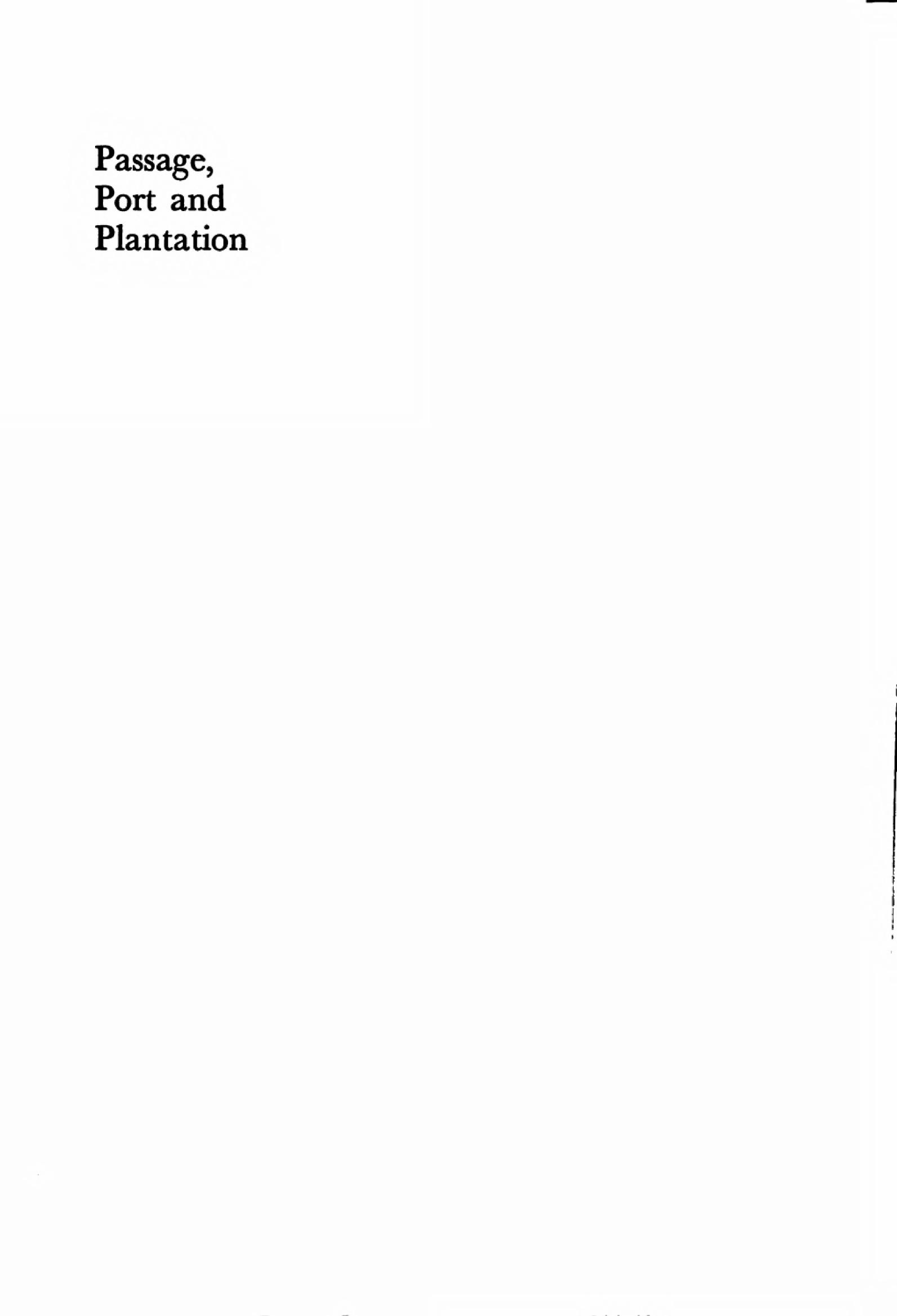 Passage, Port and Plantation: A History of Solomon Islands Labour Migration, 1870-1914 by Peter Corris