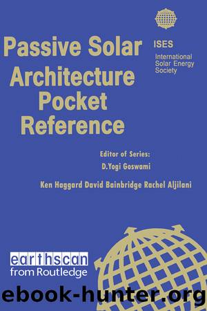Passive Solar Architecture Pocket Reference by Haggard Ken; Bainbridge David A.; Aljilani Rachel