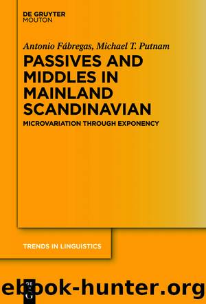 Passives and Middles in Mainland Scandinavian by Antonio Fábregas Michael T. Putnam