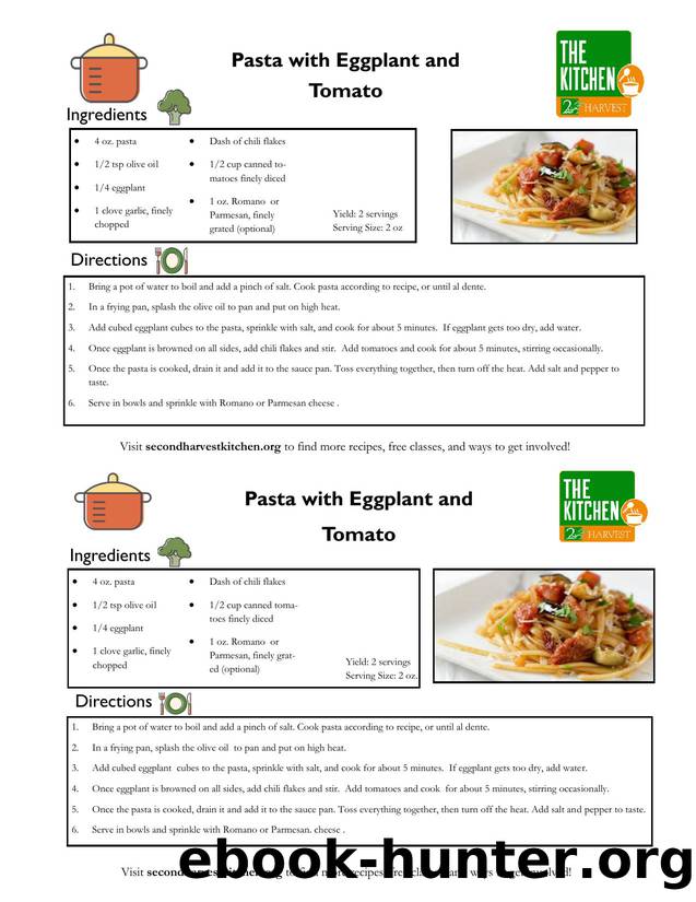 Pasta with Eggplant and Tomato by Allie Moore