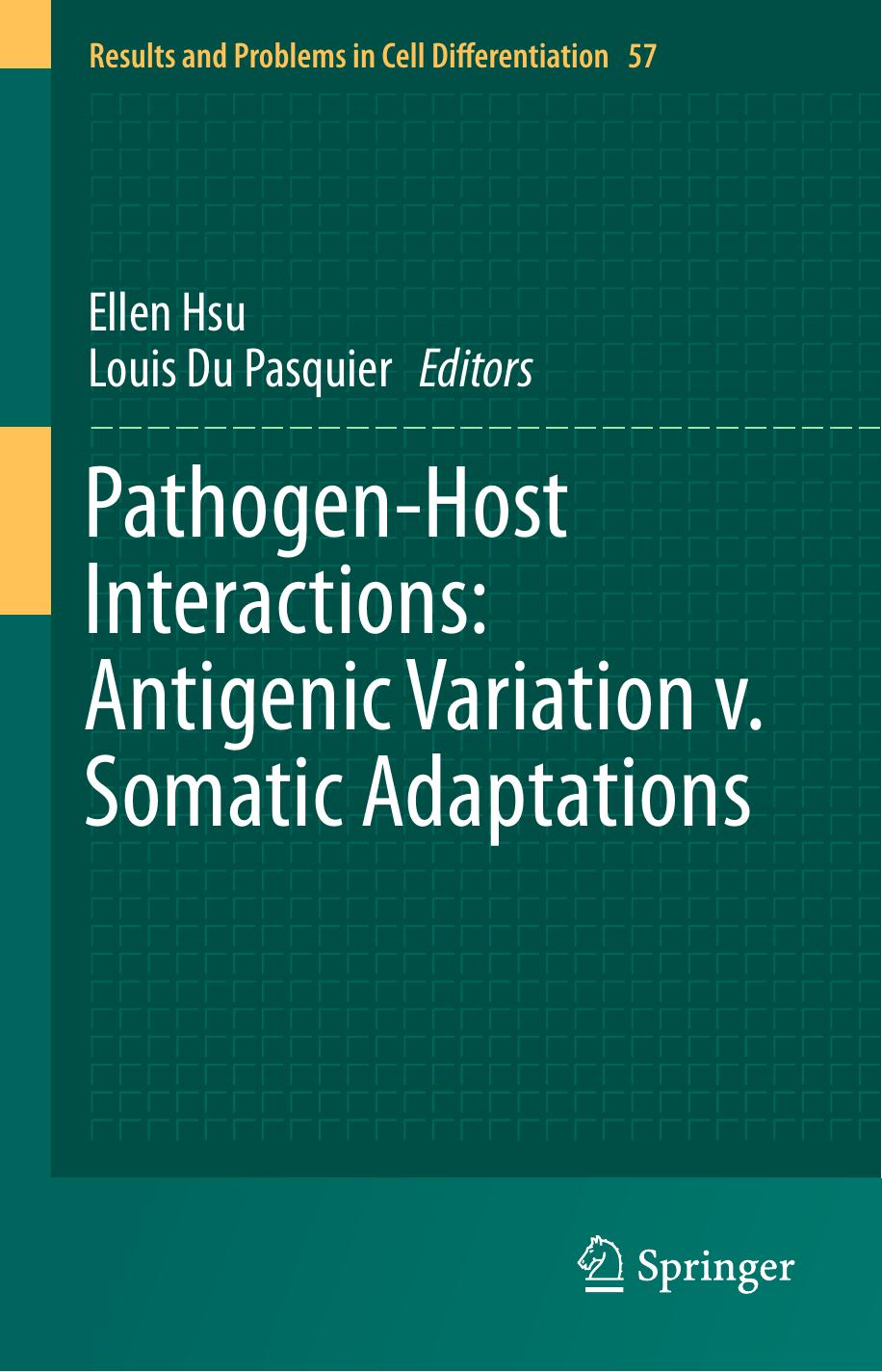 Pathogen-Host Interactions: Antigenic Variation v. Somatic Adaptations (Repost) by Unknow