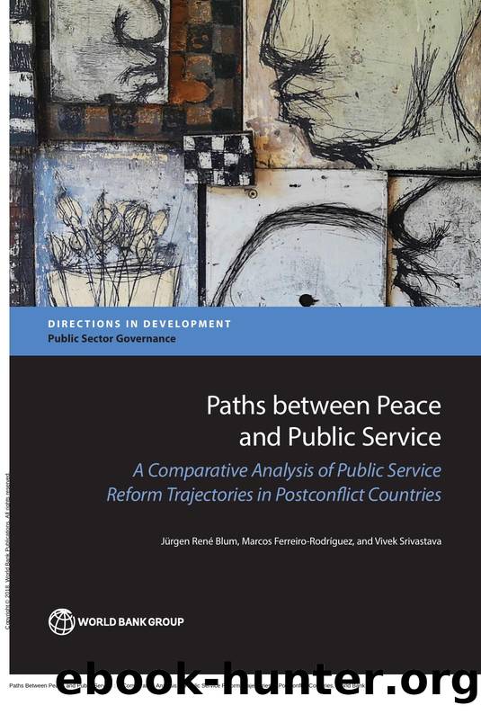 Paths Between Peace and Public Service : A Comparative Analysis of Public Service Reform Trajectories in Postconflict Countries by Jürgen René Blum; Marcos Ferreiro-Rodríguez; Vivek Srivastava