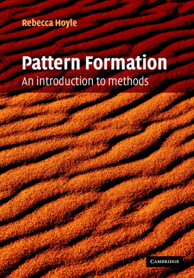 Pattern Formation: An Introduction to Methods by Hoyle R