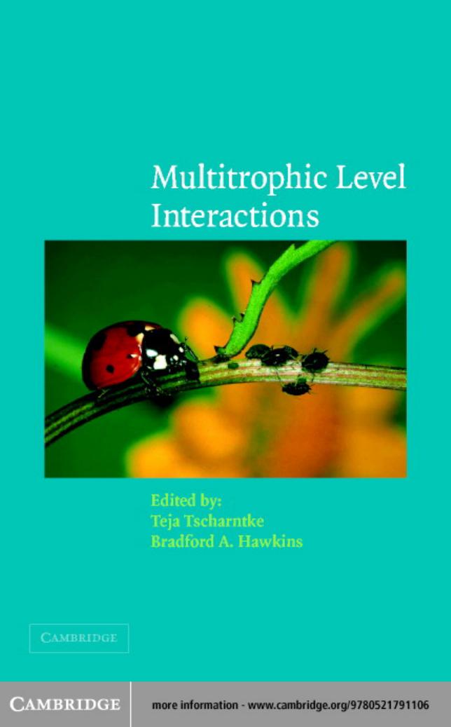 Pattern and Process in Host-Parasitoid Interactions by Bradford A. Hawkins