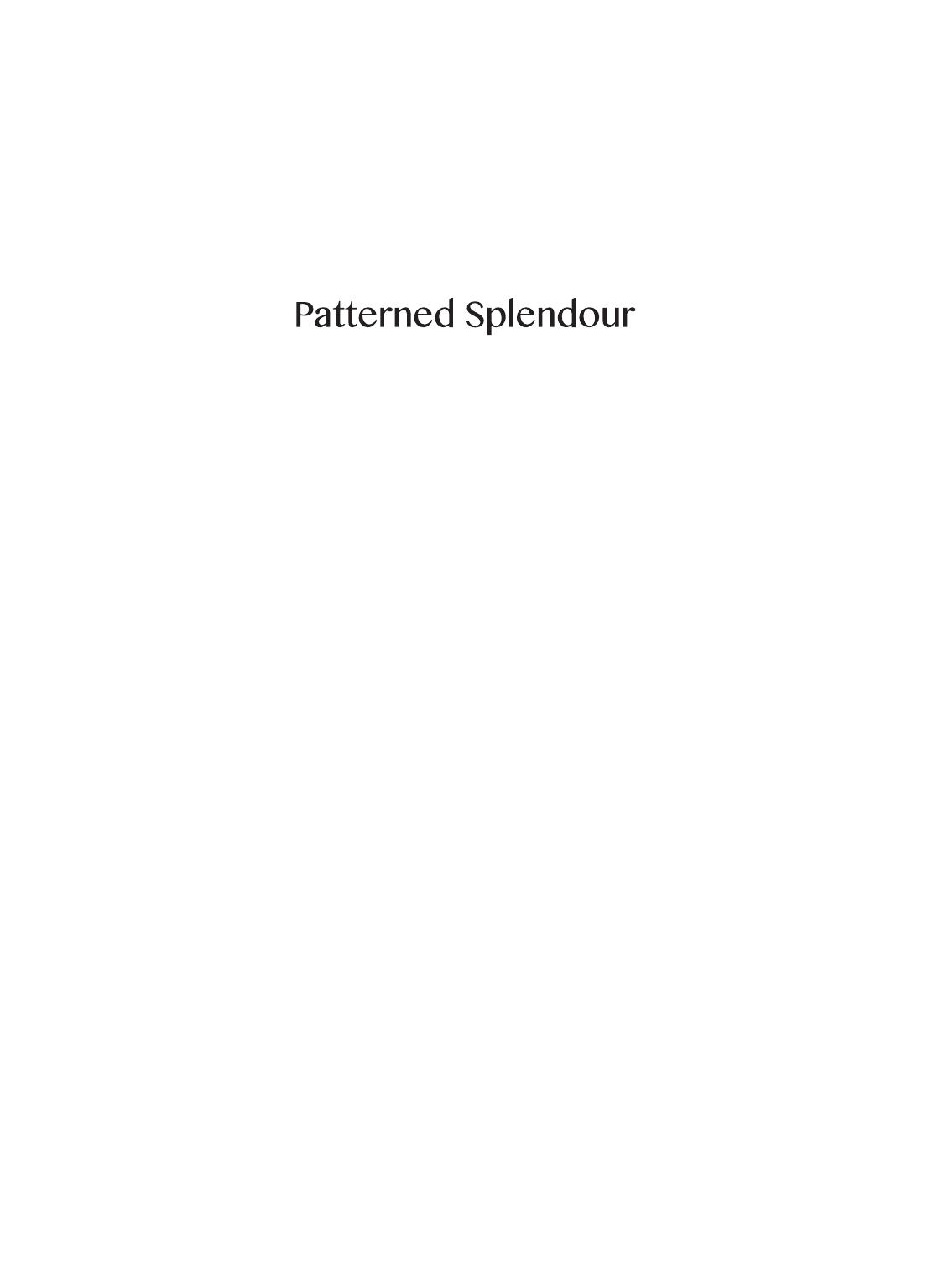 Patterned Splendour: Textiles Presented on Javanese Metal and Stone Sculptures; Eighth to Fifteenth Century by Lesley Pullen