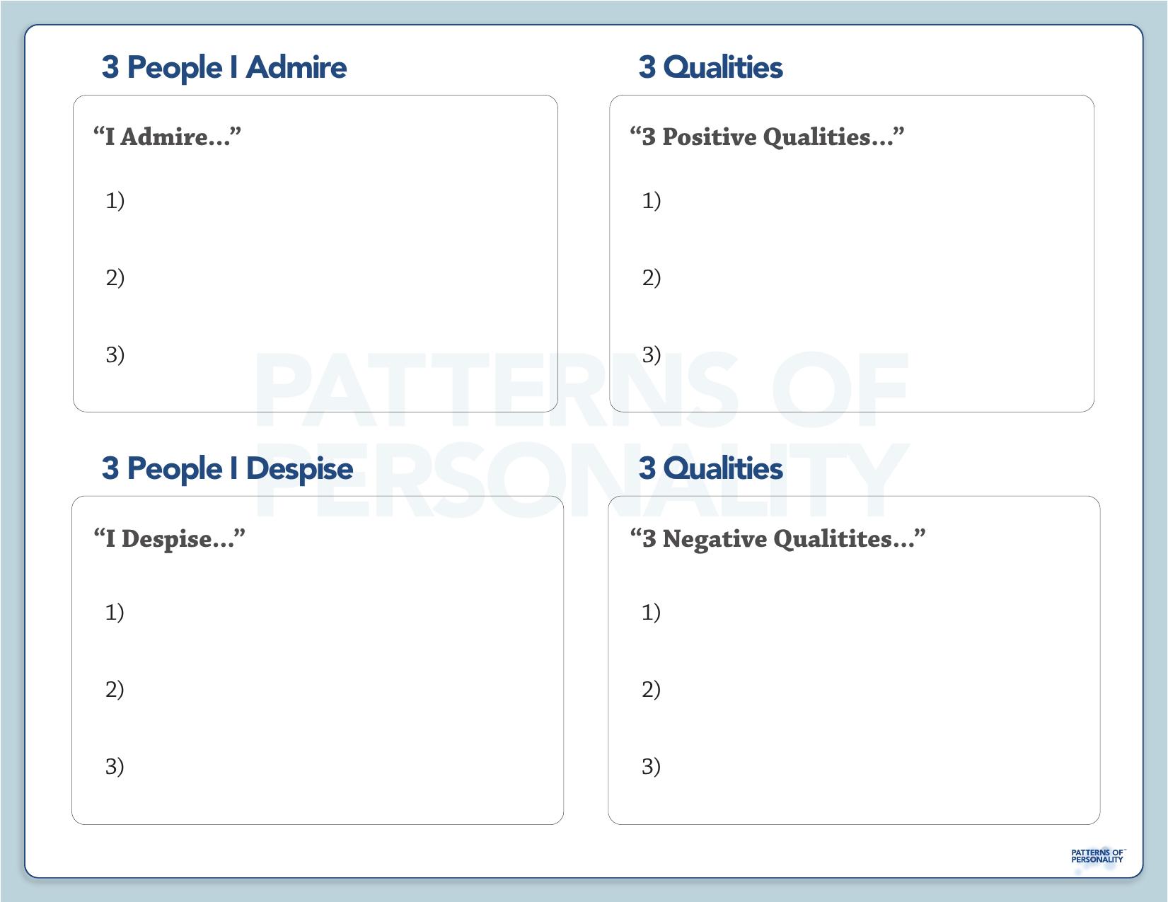 Patterns Of Personality - Life Purpose by Life Purpose