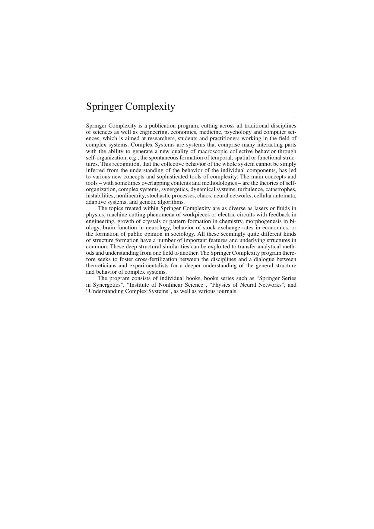 Patterns and Interfaces in Dissipative Dynamics by Professor L.M. Pismen (auth.)