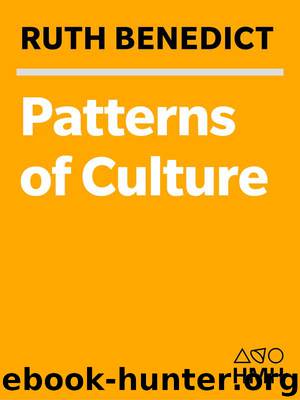 Patterns of Culture by Ruth Benedict