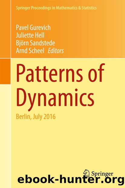 Patterns of Dynamics by Pavel Gurevich Juliette Hell Björn Sandstede & Arnd Scheel
