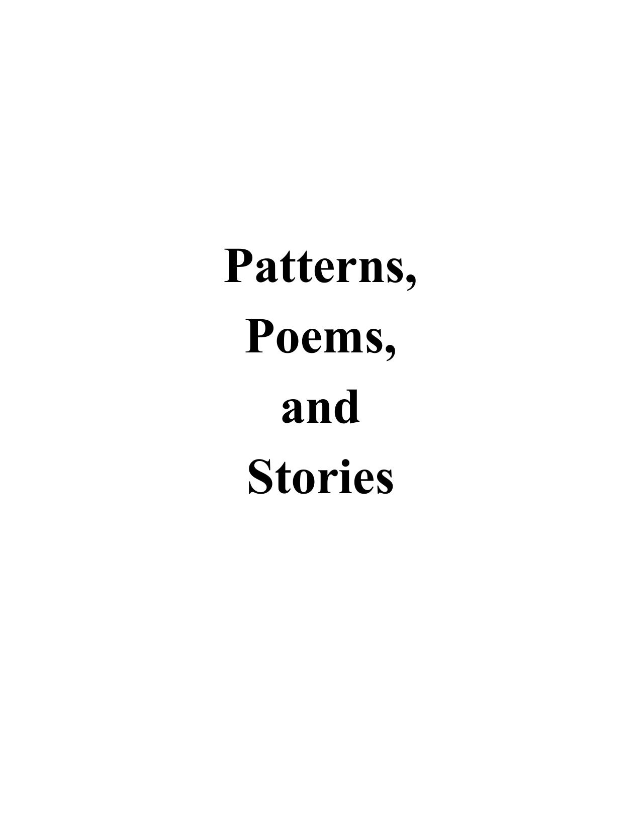 Patterns, Poems and Stories Like Bishop's Journal by Social Mastery