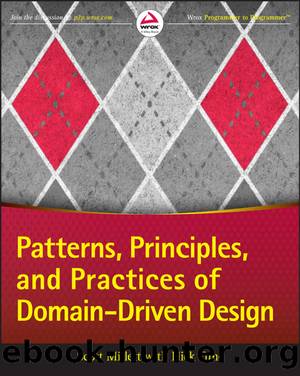 Patterns, Principles, and Practices of Domain-Driven Design by Scott Millett & Nick Tune