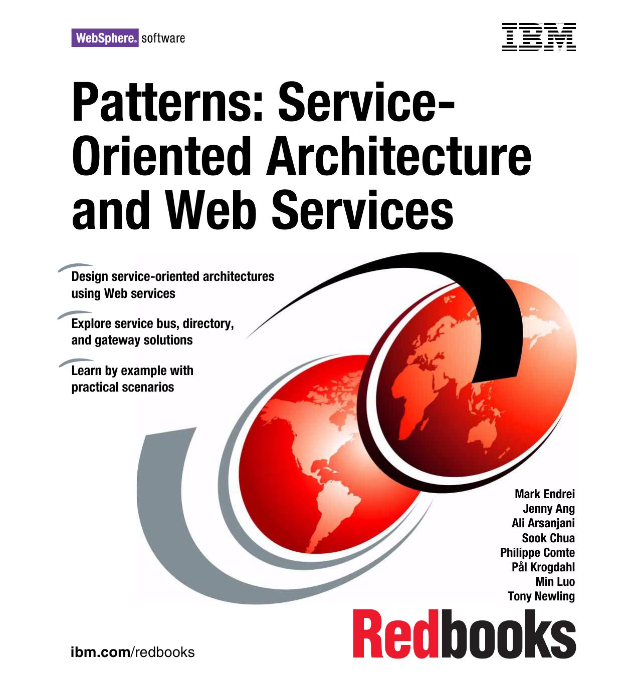 Patterns: service-oriented architecture and web services by IBM Redbooks