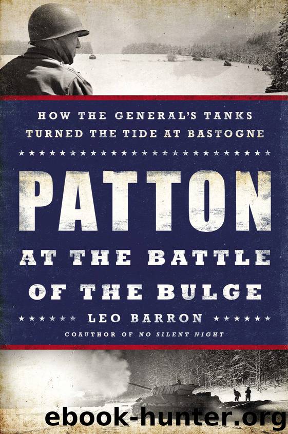 Patton at the Battle of the Bulge by Leo Barron