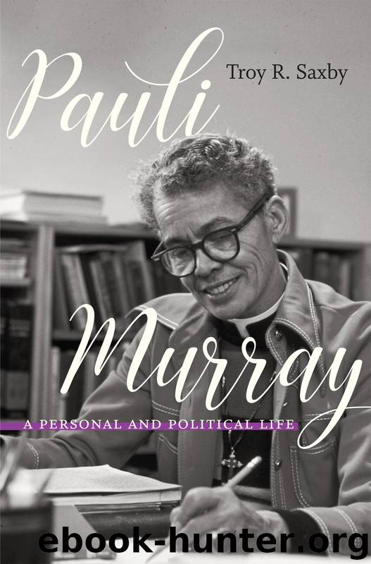 Pauli Murray by Troy R. Saxby