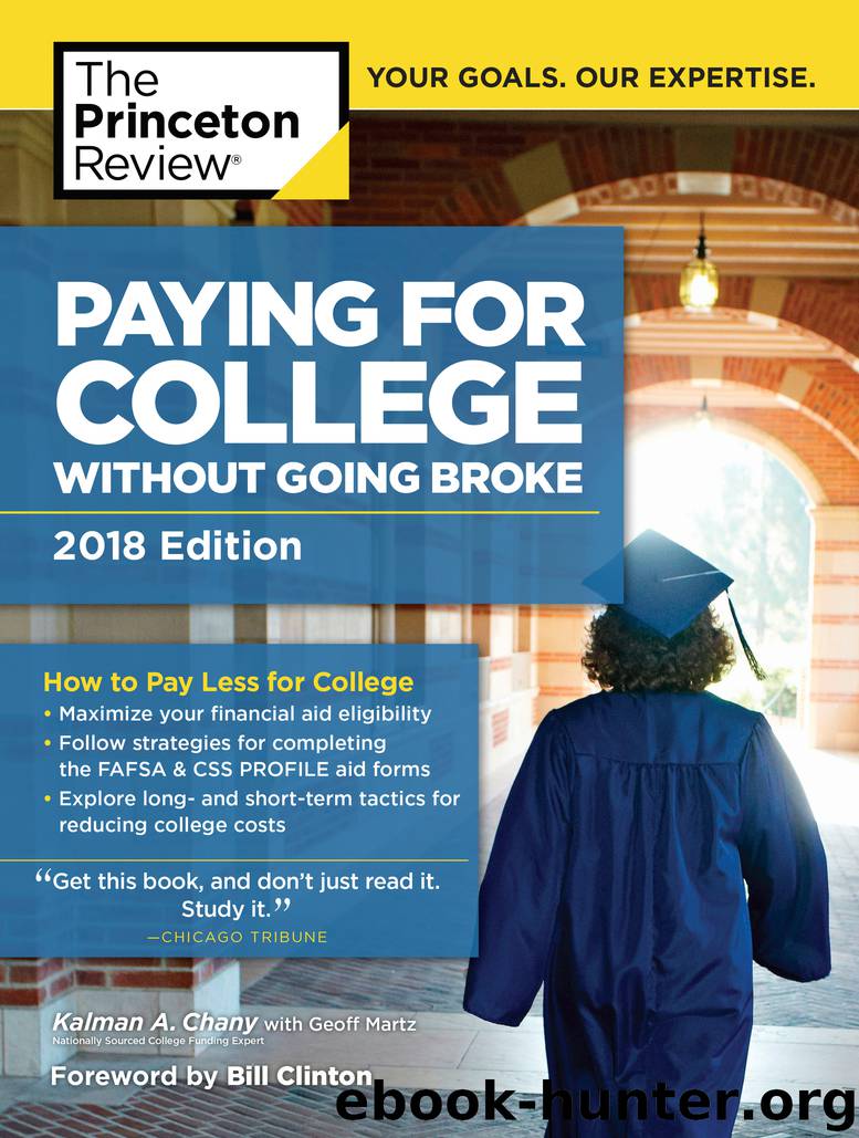 Paying for College Without Going Broke, 2018 Edition by Princeton Review