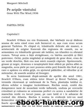 Pe aripile vantului by Margaret Mitchell