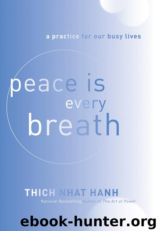 Peace Is Every Breath: A Practice for Our Busy Lives by Thich Nhat Hanh