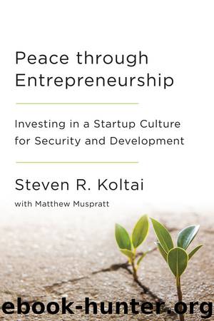 Peace Through Entrepreneurship: Investing in a Startup Culture for Security and Development by Steven R. Koltai