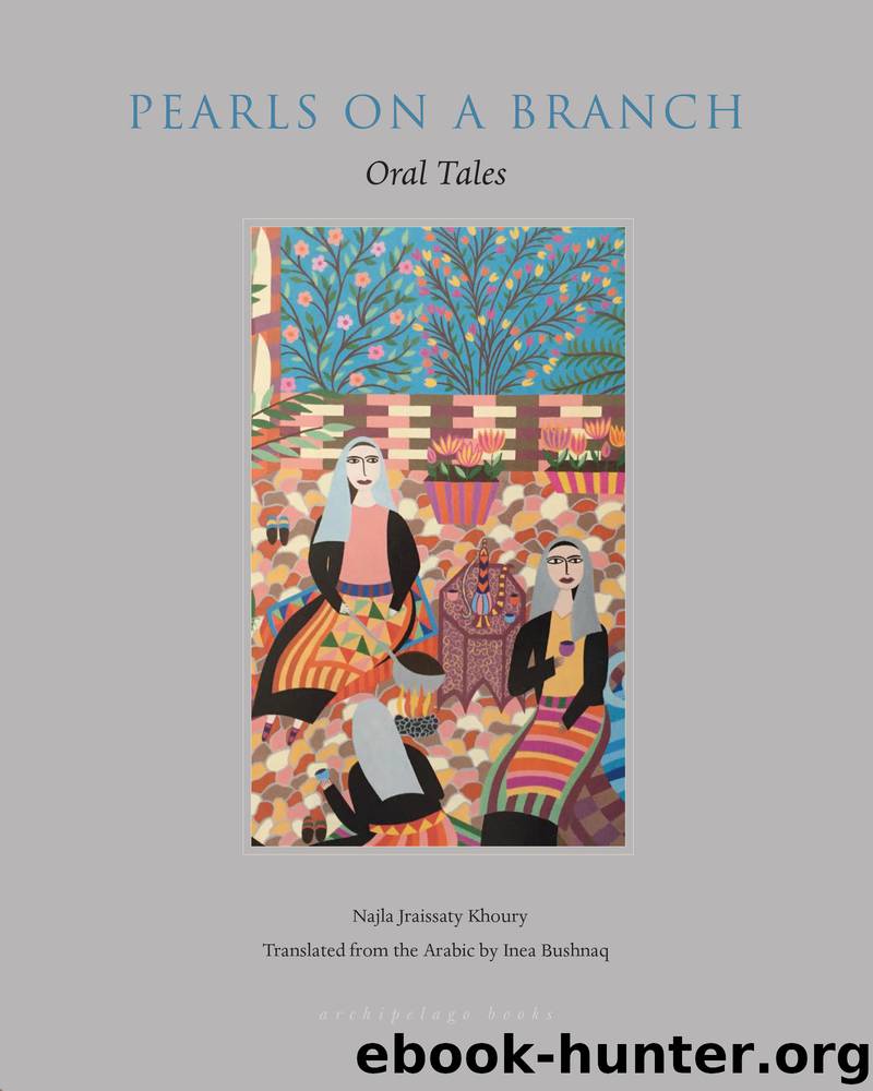 Pearls on a Branch by Najla Jraissaty Khoury