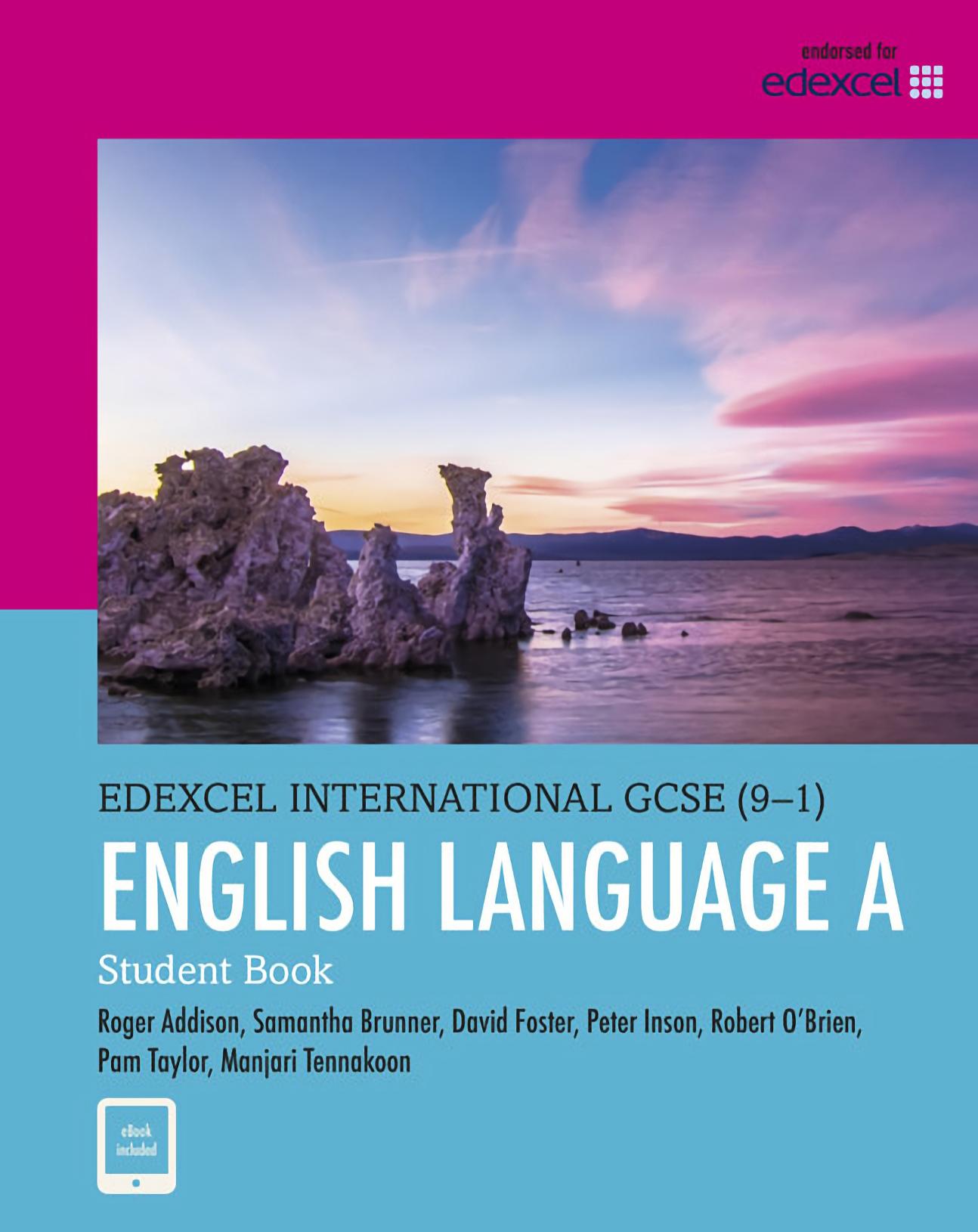 Pearson Edexcel International GCSE (9-1) English Language A Student Book by unknow