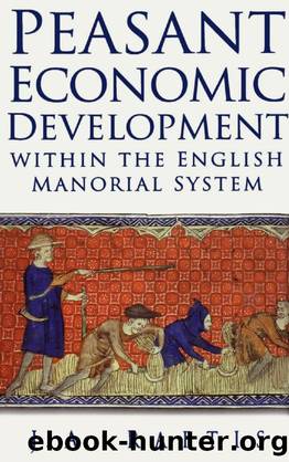 Peasant Economic Development Within the English Manorial System by J. Raftis