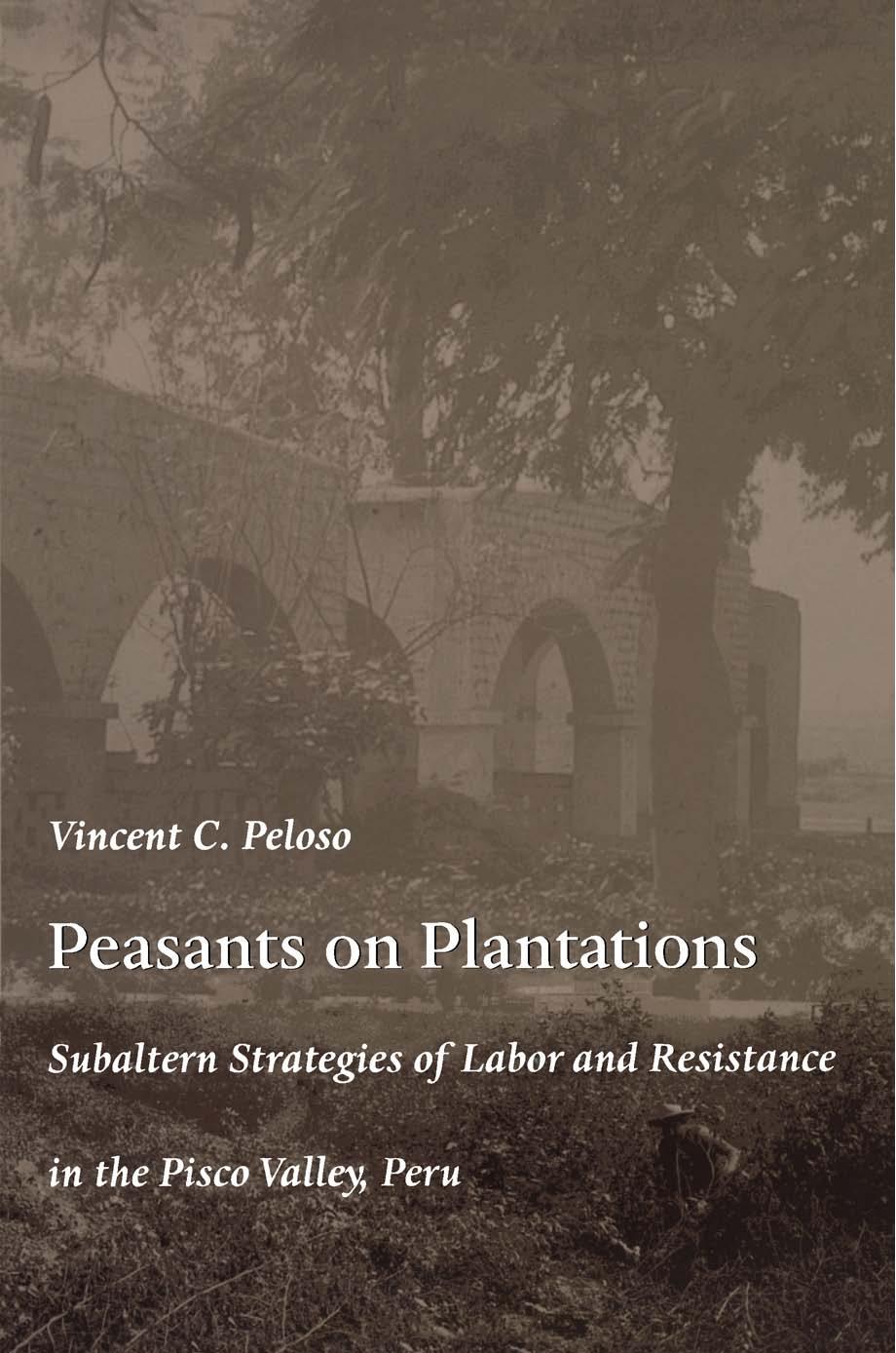 Peasants on Plantations: Subaltern Strategies of Labor and Resistance in the Pisco Valley, Peru by Vincent Peloso