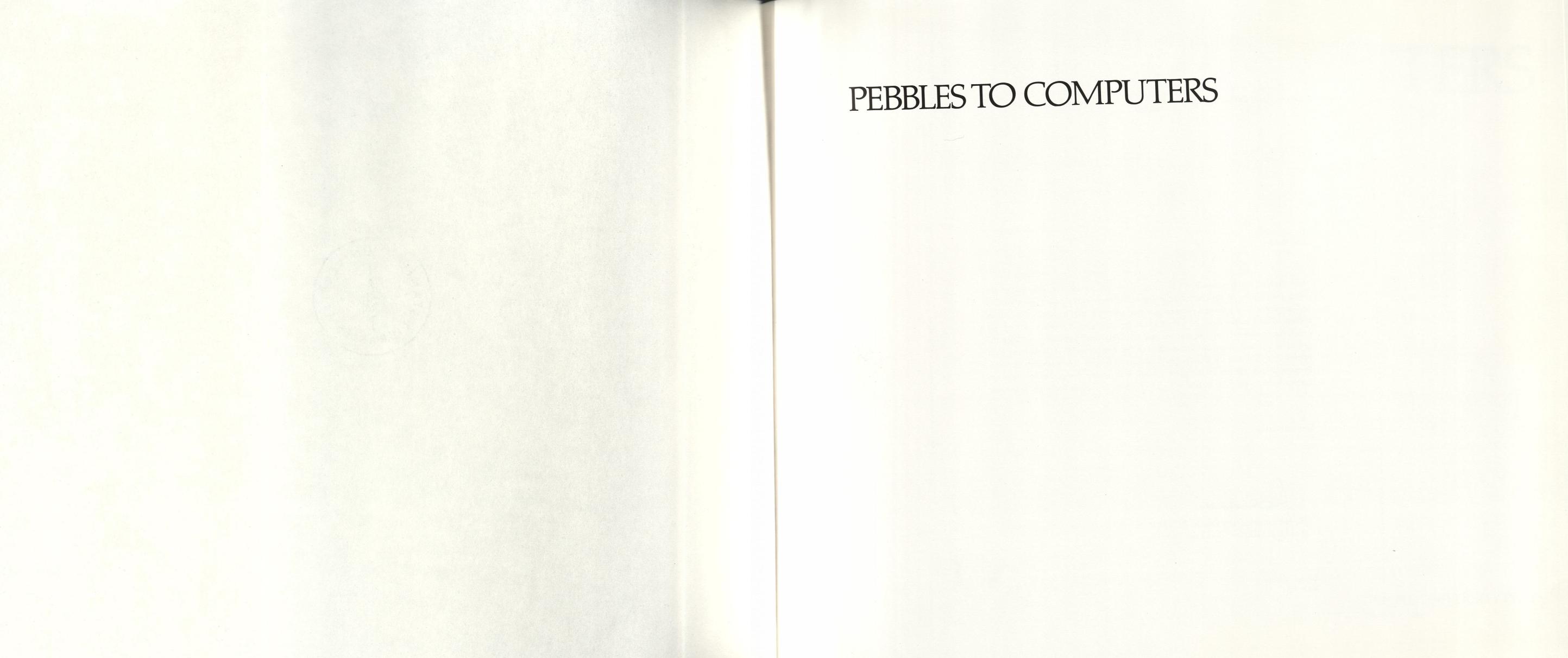 Pebbles to Computers: The Thread by Hans Blohm Stafford Beer David Suzuki
