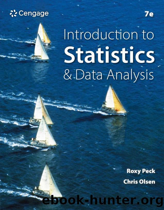 Peck R., Olsen C. Introduction to Statistics & Data Analysis 7ed 2025 by Unknown