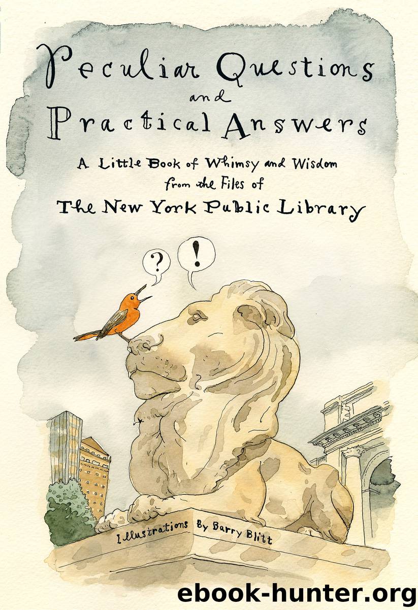Peculiar Questions and Practical Answers by New York Public Library