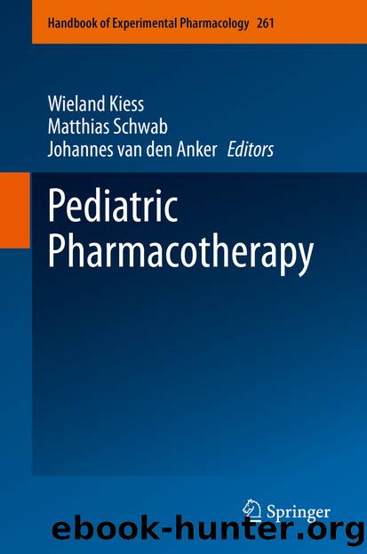 Pediatric Pharmacotherapy by Unknown