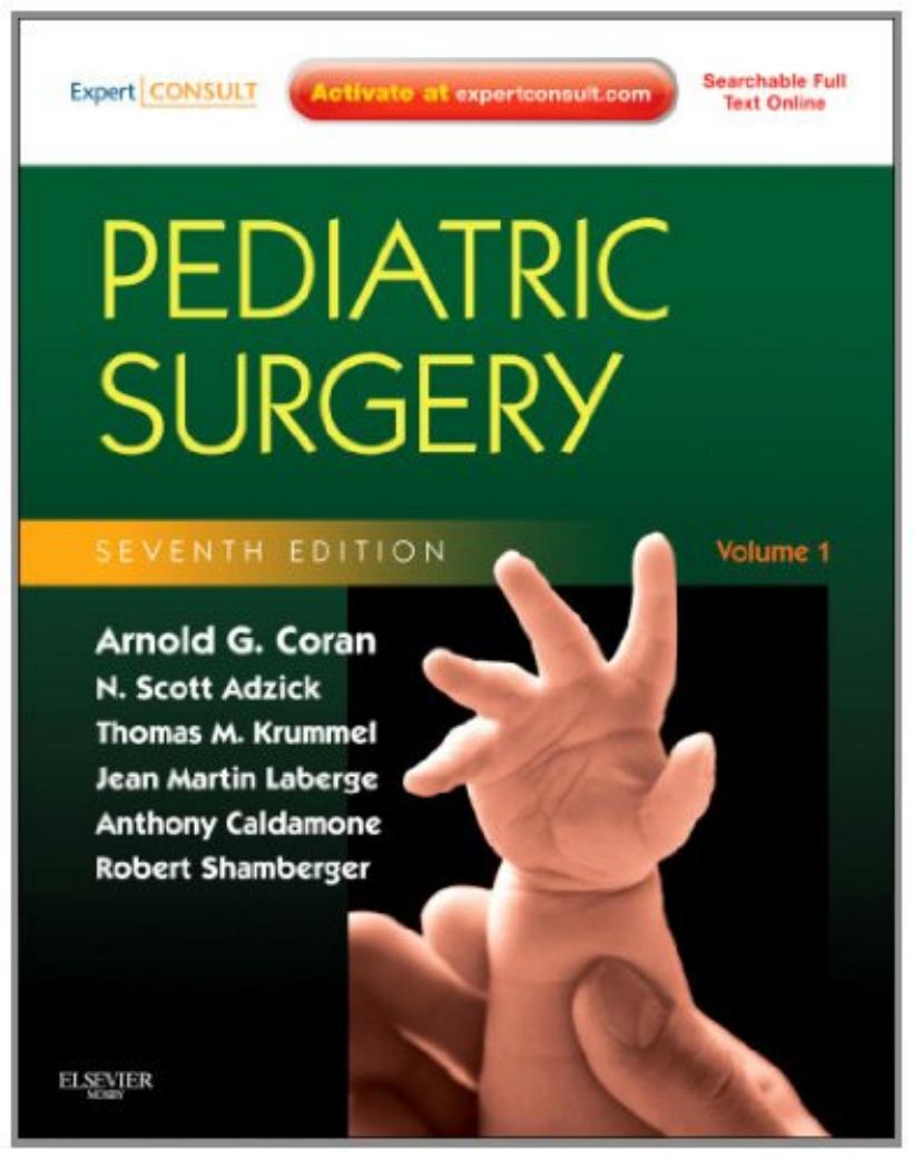Pediatric Surgery, 2-Volume Set by unknow