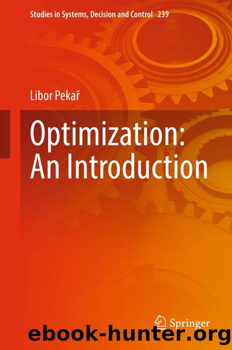 Pekar L. Optimization. An Introduction 2025 by Unknown