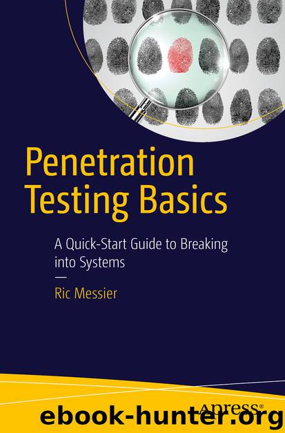 Penetration Testing Basics by Ric Messier