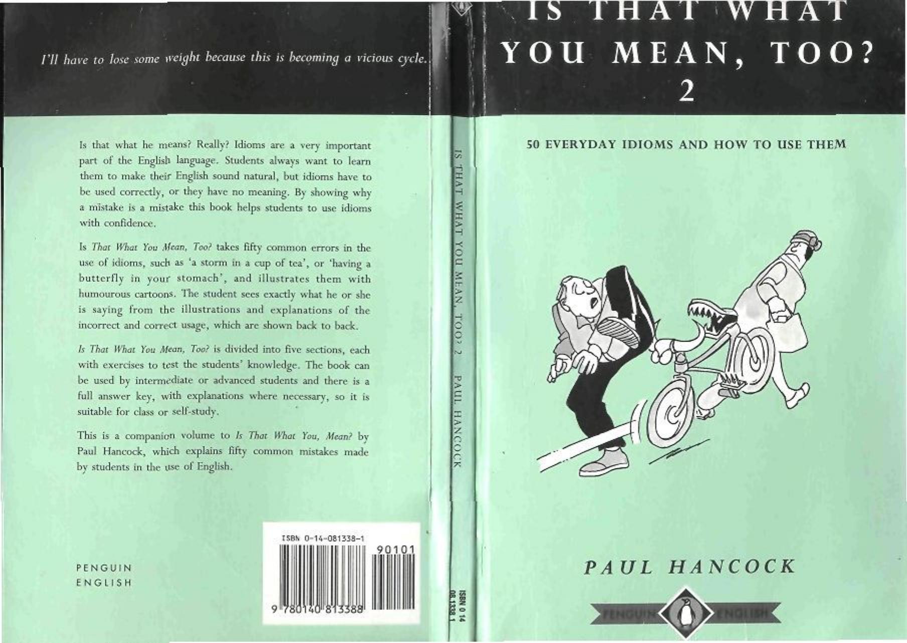 Penguin Books Is That What You Mean 2 by Unknown