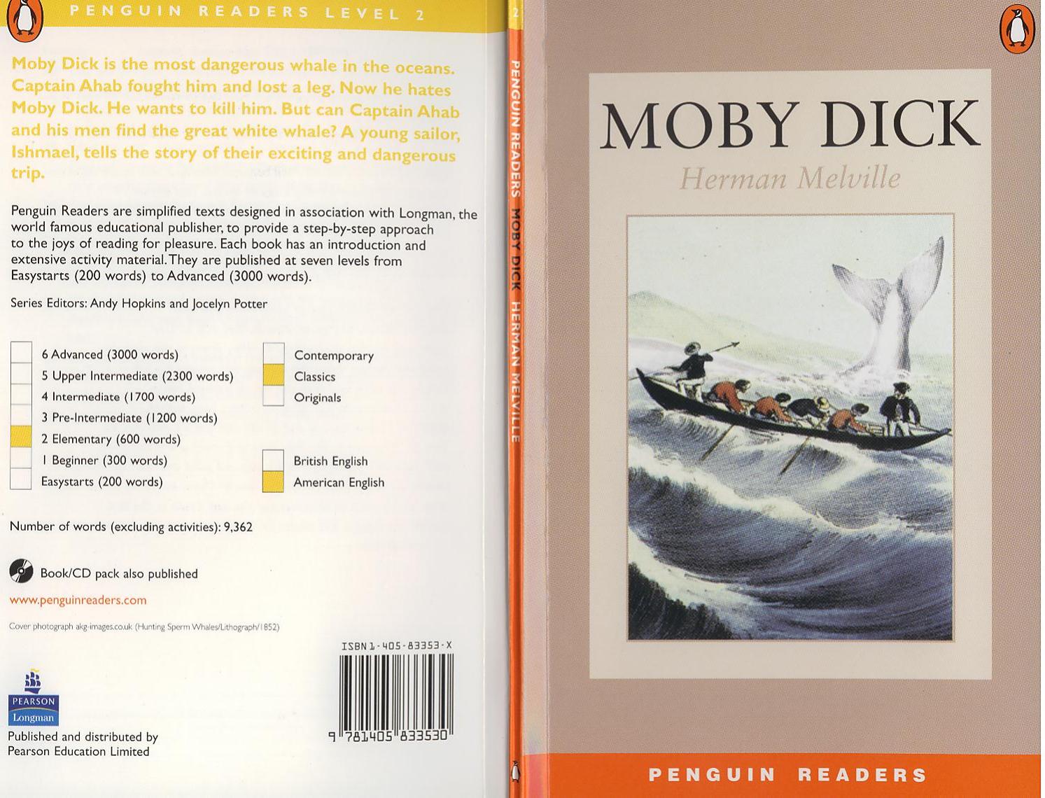 Penguin Readers - level 2 Moby Dick by Herman Melville