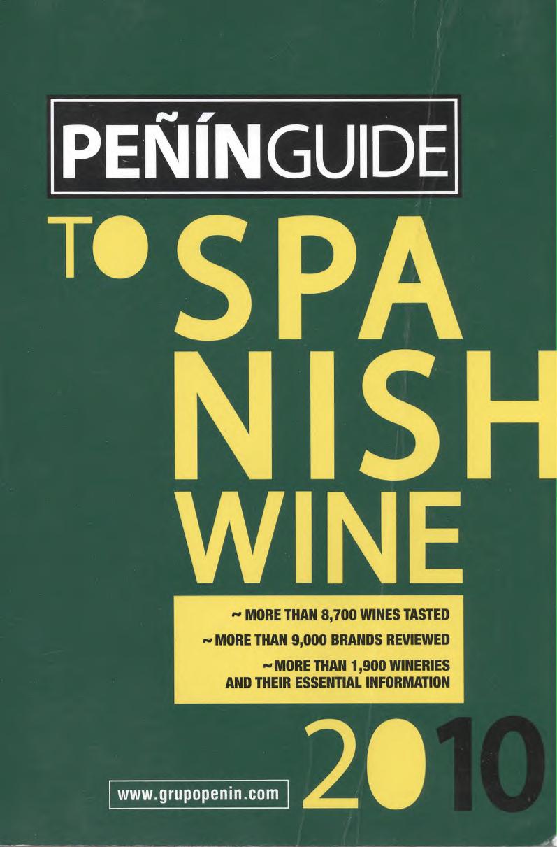 Penin Guide to Spanish Wine 2010 by Unknown