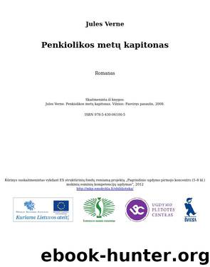 Penkiolikos metų kapitonas by Jules Verne