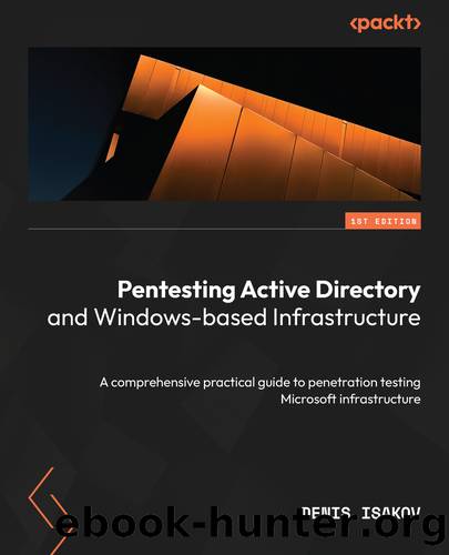 Pentesting Active Directory and Windows-based Infrastructure by Denis Isakov