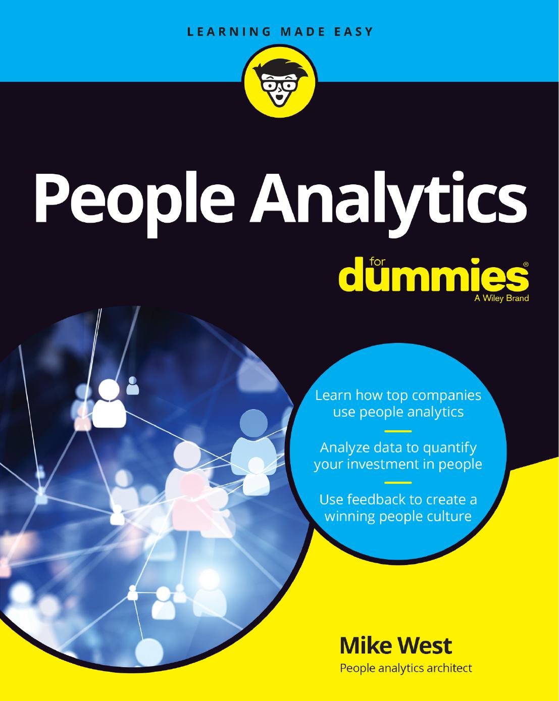 People Analytics For Dummies by Unknow