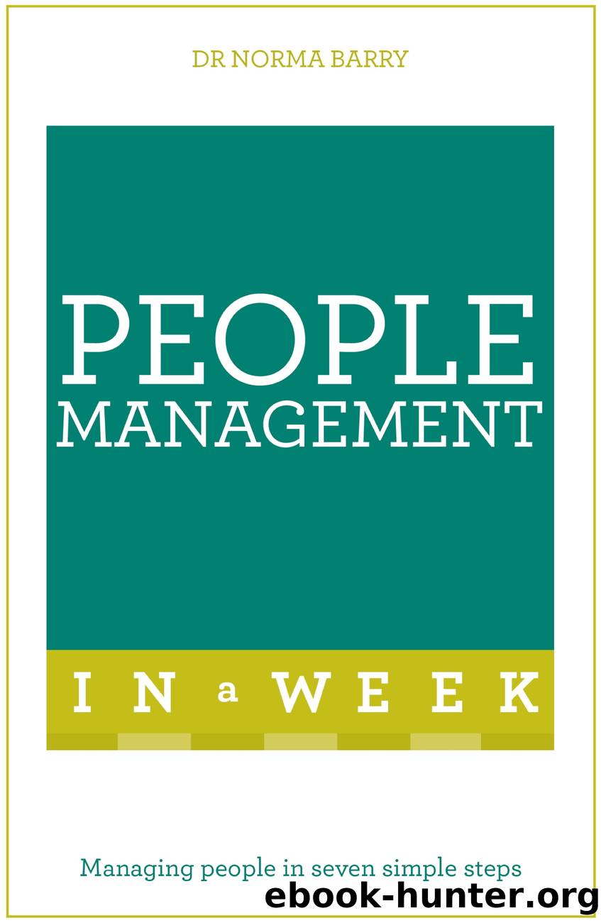 People Management In A Week by Author