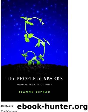 People of Sparks by Jeanne DuPrau