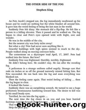 People, Places and Things by Stephen King