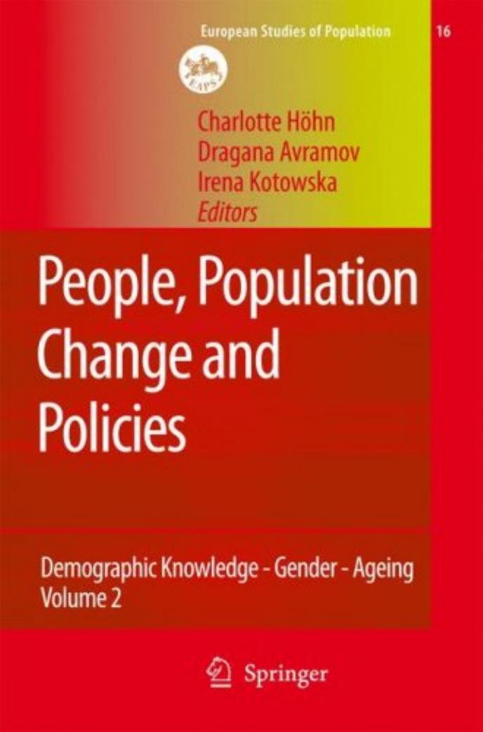 People, Population Change and Policies (Vol.2) by Avramov D. Kotowska I.E. Höhn C