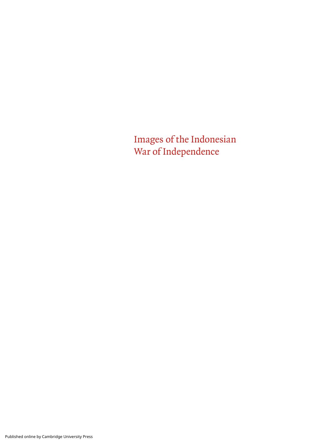 Perang Kemerdekaan Indonesia dalam Gambar by Gert Oostindie (ed.)