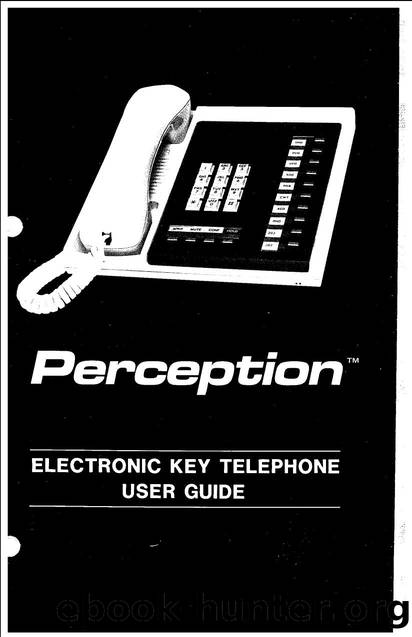 Perception Elec Key Tel User Guide by EZ Manuals