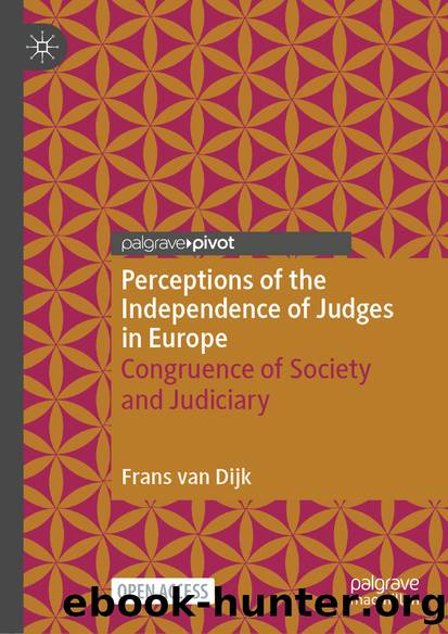 Perceptions of the Independence of Judges in Europe by Frans van Dijk