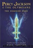 Percy Jackson: The Demigod Files by Rick Riordan