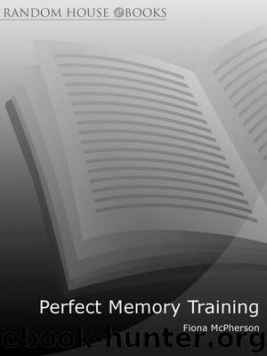 Perfect Memory Training by Fiona McPherson