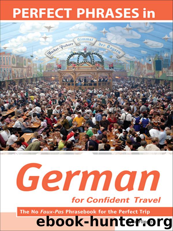 Perfect Phrases in German for Confident Travel by Hyde Flippo